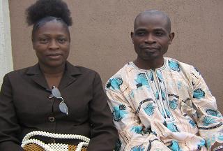 Pastor Isaac and Pastor (Mrs) Dorcas, after a teaching session at the POWER SLEDGE 2009 youths programme.